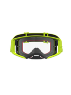 Alpinestars Supertech Vesta Veiligheidsbril, motorcrossbril voor racing, fluor geel en zwart, heldere anticondenslens.