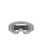 Alpinestars Vision 5 Hollow Goggles, motorcrossbril, Wind Clear, wit doorschijnend frame met een heldere anti-condens lens, brede grijze verstelbare band met siliconen grip, professionele off-road motoruitrusting