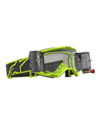 Alpinestars Vision 5 Rora Roll Off veiligheidsbril, motocrossbril, fluogeel en zwart, heldere lens met geïntegreerd roll-off systeem voor off-road prestaties.
