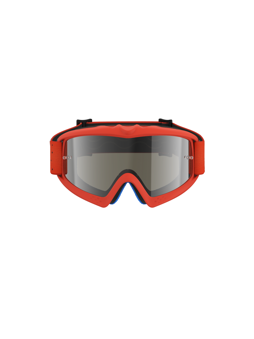 Alpinestars Jeugd Vision Vesta veiligheidsbril, oranje motorcrossbril voor kinderen met een zilveren spiegelende anti-condenslens en ergonomisch frame.