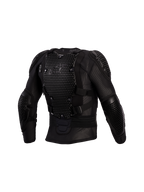 Alpinestars Bionic Action V3 Protection Jacket, black motocross armor for men, A-Morph back protector and breathable mesh.