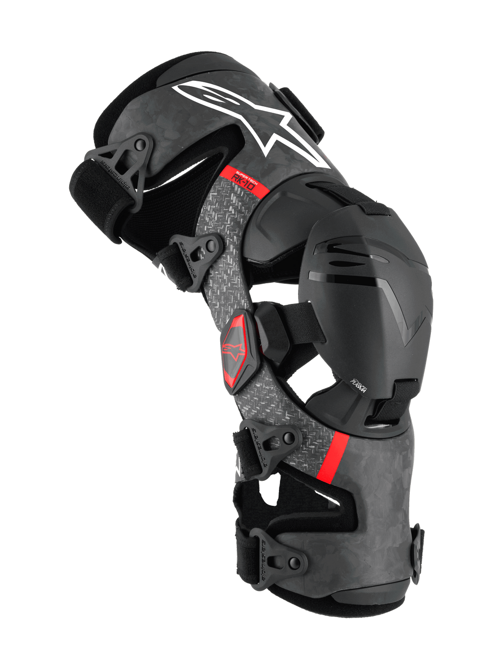 Supertech Rk-10 Plasma - Zwart Kniebeschermer MX | Alpinestars®