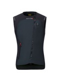 Alpinestars Stella Tech-Air 3 V2 Systeem, zwart motorairbagvest voor dames, vooraanzicht met een diagonale ritssluiting, Tech-Air 3-branding en een led-statusindicator op de borst