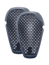 Alpinestars Nucleon Flex Pro kniebeschermers, antracietgrijs, paar ergonomische motorbeschermers met een geventileerde honingraat open-celstructuur voor luchtstroom en lichtgewicht bescherming