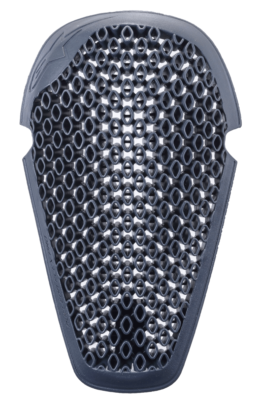 Alpinestars Nucleon Flex Pro kniebeschermer, antraciet, met een geventileerd open honingraatontwerp, ergonomische vorm voor impactbescherming op de motor, lichtgewicht en flexibele constructie