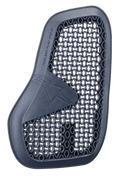 Alpinestars Nucleon Flex Pro Ci protector, motor-borstbeschermer, antraciet, donkergrijze beschermende pad met honingraatpatroon, gebogen ergonomisch ontwerp met geëmbosseerd sterlogo, zeer geventileerde microstructuur