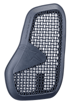 Alpinestars Nucleon Flex Pro Ci protector, motor-borstbeschermer, antraciet, donkergrijze beschermende pad met honingraatpatroon, gebogen ergonomisch ontwerp met geëmbosseerd sterlogo, zeer geventileerde microstructuur