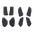 Bns Zachte Onderleggers Set