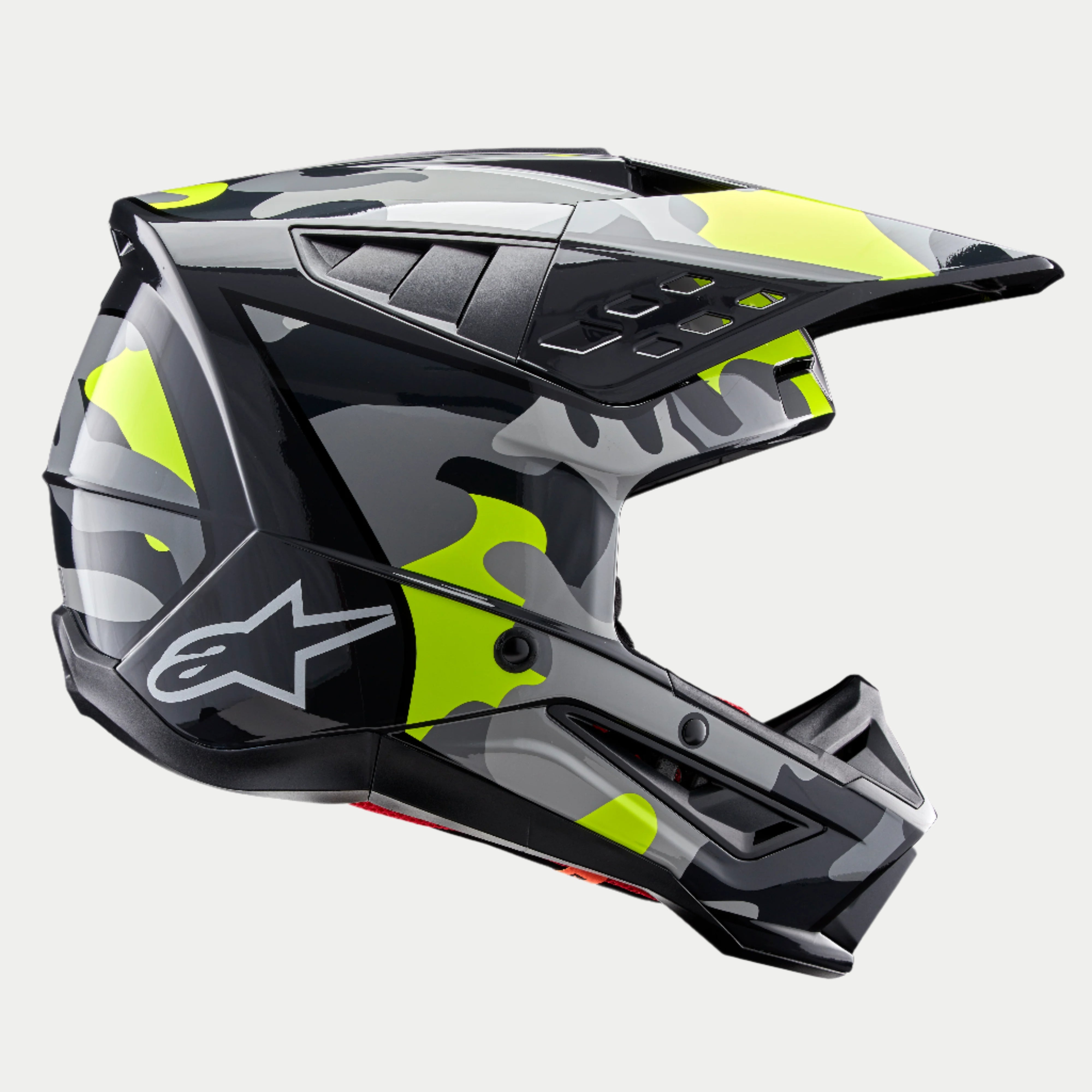 SM5 Rover 2 - Grijs Helm Motorcycle | Alpinestars®