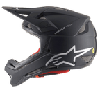 Missile Tech Solid Helmet in Black Matt, full-face downhill MTB helmet featuring MIPS protection and mesh ventilation.