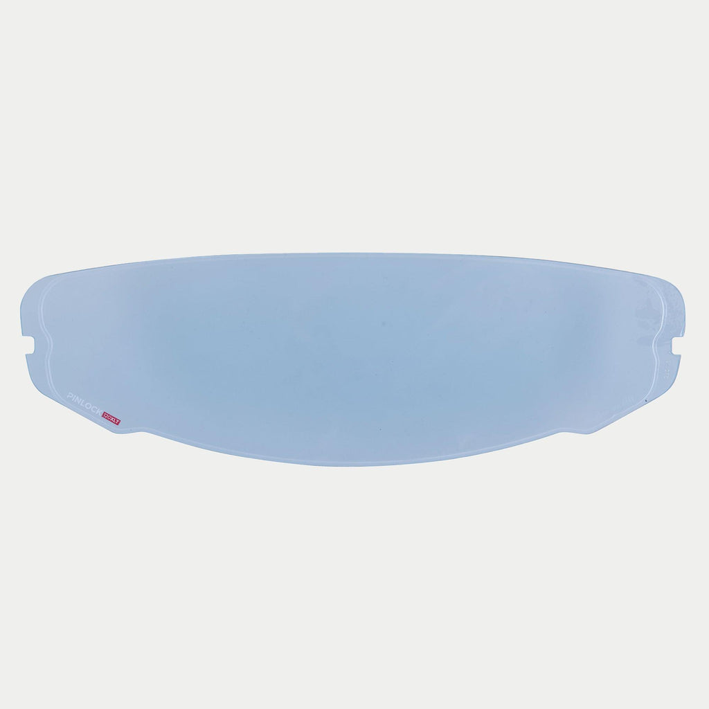 Alpinestars Supertech R10 AFHS-01 Shield Pinlock-lens, transparant heldere anti-condens vizierlens, voorzien van Pinlock 120XLT-logo linksonder, officieel vervangingsonderdeel voor S-R10 motorhelmen.
