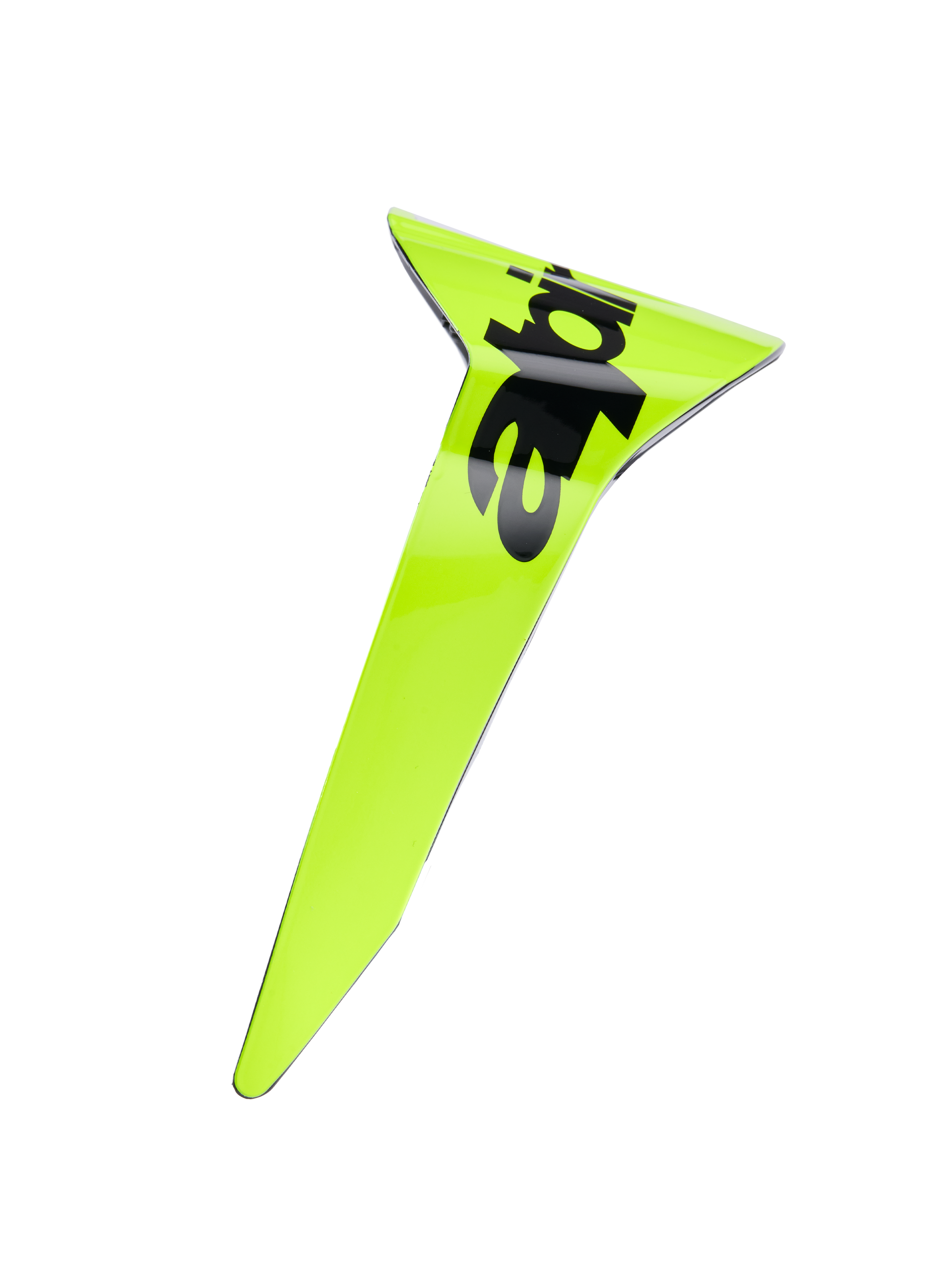 Alpinestars Supertech R10 Arius Standaard Spoiler, motorhelmaccessoire, fluorgeel en zwart, aerodynamisch race-onderdeel met een gestroomlijnd profiel en opvallende graphics, vervangingsonderdeel voor S-R10 helmen