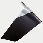 Alpinestars Supertech R10 Element Race Spoiler, helmaccessoire, glanzend zwart en zilver, strak aerodynamisch ontwerp, officieel vervangingsonderdeel voor S-R10 Element-helmen