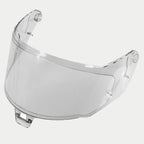 Alpinestars Supertech R10 AFHS-01 Shield, vervangend helmvizier, meekleurend, helder gebogen kunststof ontwerp met bevestigingsmechanismen, compatibel met S-R10 racehelmen, UV-beschermde en krasbestendige afwerking