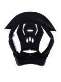 Alpinestars S-M3 Youth Crown Pad, helmaccessoire, grijs, vervangende binnenvoering met gestructureerde mesh-vulling, ovale vorm met geometrische ventilatie-uitsparingen voor ademend vermogen, ontworpen voor SM3 Jeugd motorcrosshelmen