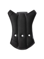 Alpinestars S-M7 Top Pad, helmaccessoire, zwart, voorgevormd gewatteerd ontwerp met drie ventilatiegaten en bevestigingsbandjes in de hoeken, synthetische stof voor comfort in de motorcrosshelm
