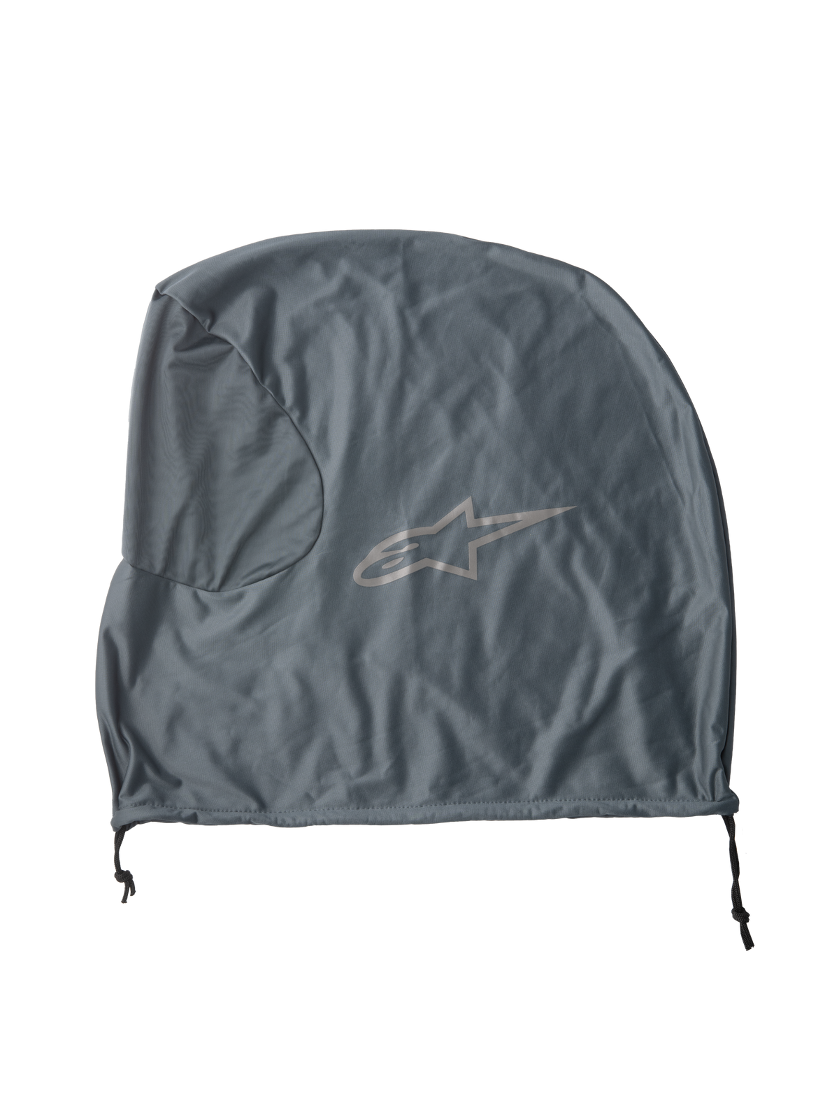 Alpinestars S-M7 Soft Bag, grijs helmaccessoire, lichtgewicht textielen opbergtas met het Alpinestars sterlogo en een treksluiting, ontworpen voor de bescherming van motorcrossuitrusting