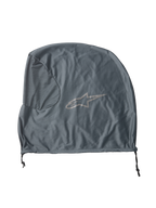 Alpinestars S-M7 Soft Bag, grijs helmaccessoire, lichtgewicht textielen opbergtas met het Alpinestars sterlogo en een treksluiting, ontworpen voor de bescherming van motorcrossuitrusting