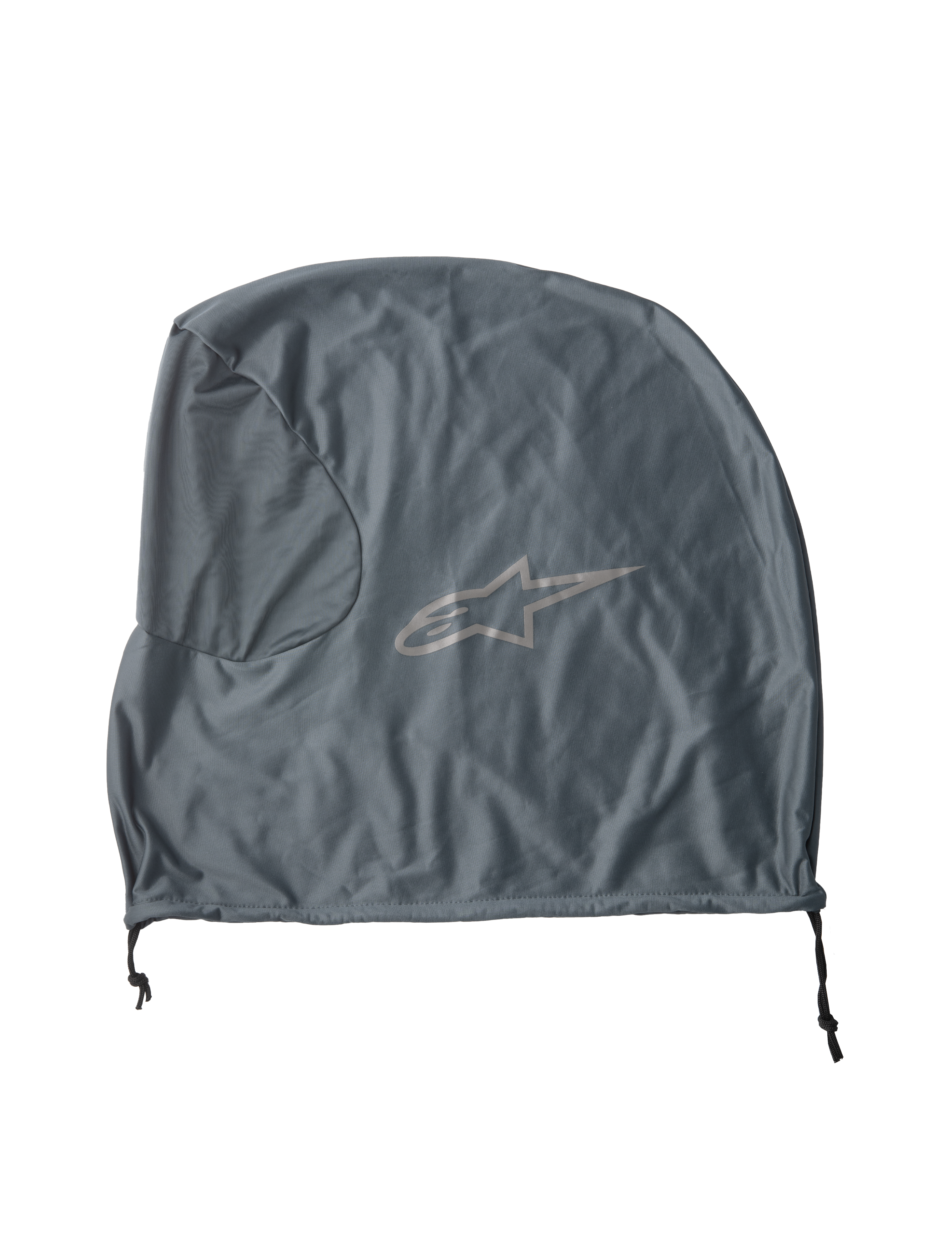 Alpinestars S-M7 Soft Bag, grijs helmaccessoire, lichtgewicht textielen opbergtas met het Alpinestars sterlogo en een treksluiting, ontworpen voor de bescherming van motorcrossuitrusting