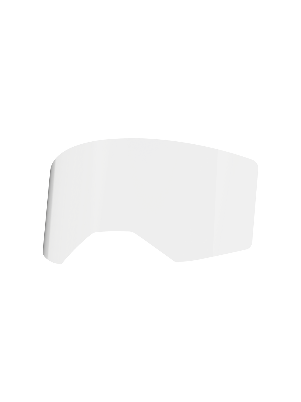 Alpinestars Vision Shield Folie X2 Pack, transparante beschermfolie voor crossbrillen, heldere gebogen beschermfolie, ontworpen met hydrofobe hard-coat-technologie voor motorcross en off-road lensbescherming