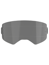 Alpinestars Supertech Roll Off Lens, brilaccessoire, smoke tint, voorzien van horizontale Glide Lines voor soepele filmbeweging, zijdelingse bevestigingsgaten voor het roll-off systeem, spuitgegoten polycarbonaat constructie