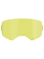 Alpinestars Supertech Roll Off Lens, brilaccessoire, heldergele tint, voorzien van ingebouwde horizontale glijlijnen en geëtst sterlogo, vervangende lens voor motorcross- en off-roadbrillen