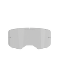 Alpinestars Vision 8-5-3 Smoke Lens, vervangingslens voor motorcrossbrillen, Medium Smoke tint, polycarbonaat constructie met anti-condens en harde coating, voorzien van de tekst 'One Goal. One Vision.' aan de bovenzijde