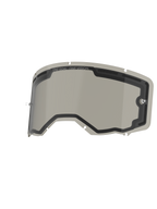 Alpinestars Vision 8-5-3 Dual Pane lens, Smoke kleur, vervangende lens voor crossbril met geventileerde dubbelgelaagde constructie, geïntegreerde tear-off posts en 'ONE GOAL. ONE VISION.' branding, ontworpen voor motorcross en off-road rijden