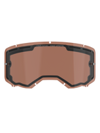 Alpinestars Vision 8-5-3 Dubbelgelaagde Geventileerde Lens, Copper Rose getinte vervanglens voor motorcrossbrillen, met geïntegreerde tear-off posts, ventilatieopeningen aan de bovenzijde en ONE GOAL ONE VISION branding