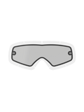 Alpinestars Vision Dual Pane Jeugd Lens, heldere vervangingslens voor jeugd motorcrossbrillen, gebogen breedbeeld ontwerp met zwarte randafdichting, geïntegreerde tear-off posts, dubbelwandige anti-condens polycarbonaat constructie