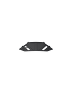 Alpinestars Vision 8-5-3 Nose Guard Replacement, black plastic motocross goggle accessory for off-road protection.