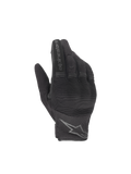 Alpinestars Copper handschoenen, zwarte urban motorhandschoenen voor heren, mesh, harde knokkelbescherming, CE-gecertificeerd.