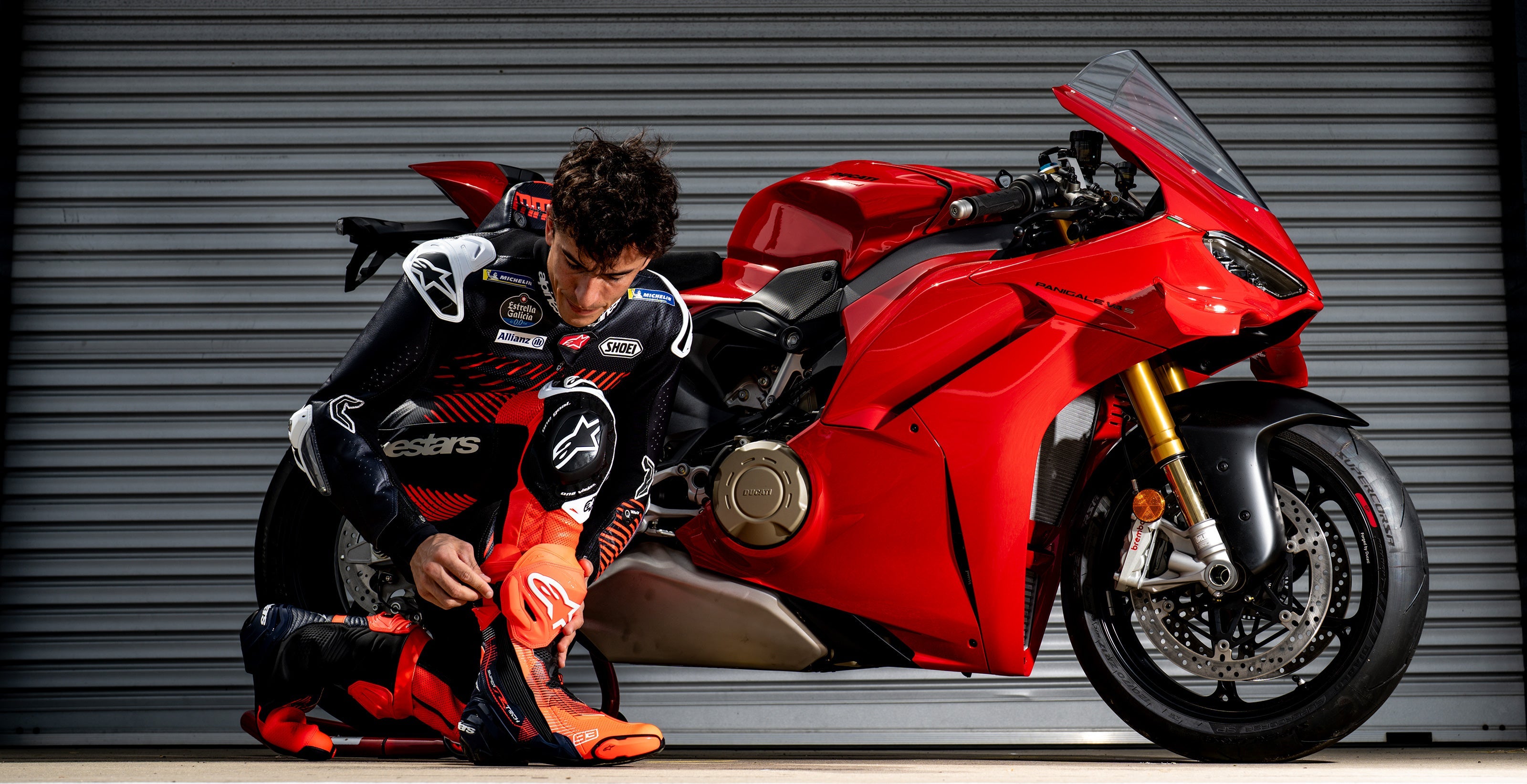 バイクウェア・装備 SUPERTECH-R VENTED MM93 Replica Boot Supertech R Vented MM93 Replica Boots - RED RACING/SPORT