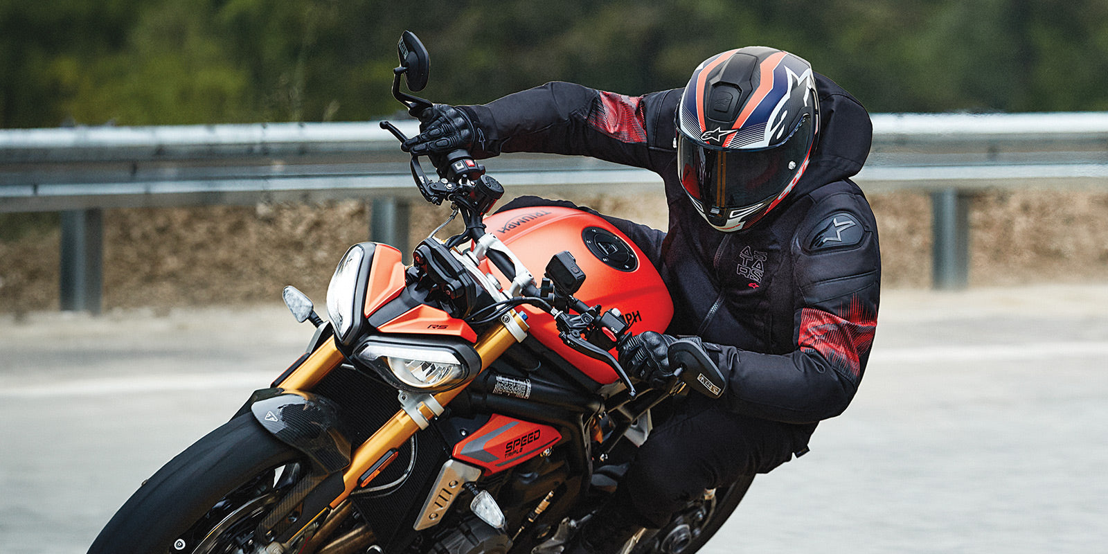 Zaca Air Venom WP - Blauw Jas Motorcycle | Alpinestars®