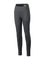 Alpinestars Shuri dameslegging Summer, zwart, motorlegging met hoge taille en een strakke pasvorm, brede elastische tailleband, stretch katoen denim materiaal, voorzien van faux stiksels bij de voorzakken, stedelijke motorbroek voor dames