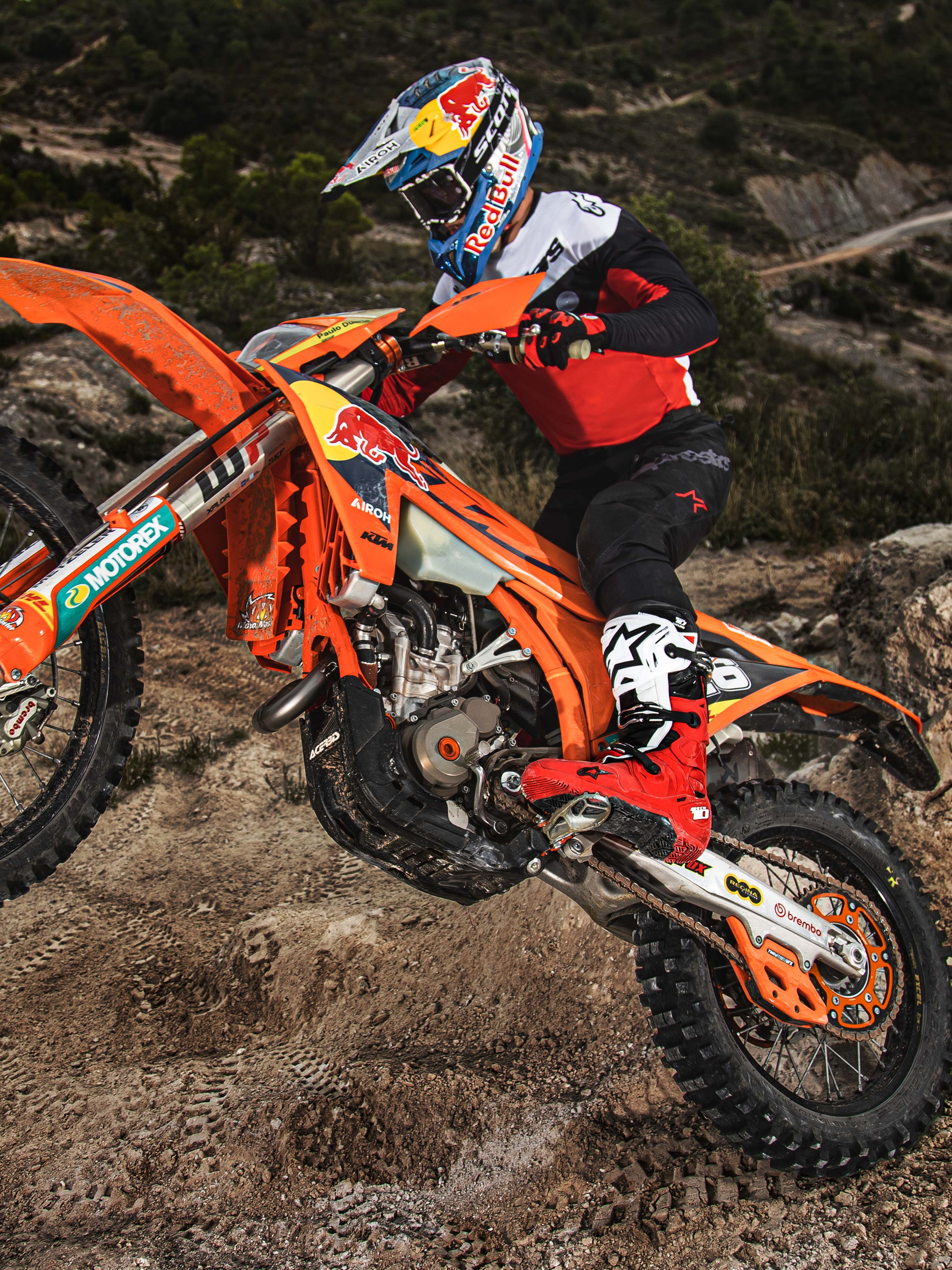 Tech 10 Enduro - Oranje Laarzen Motorcycle | Alpinestars®