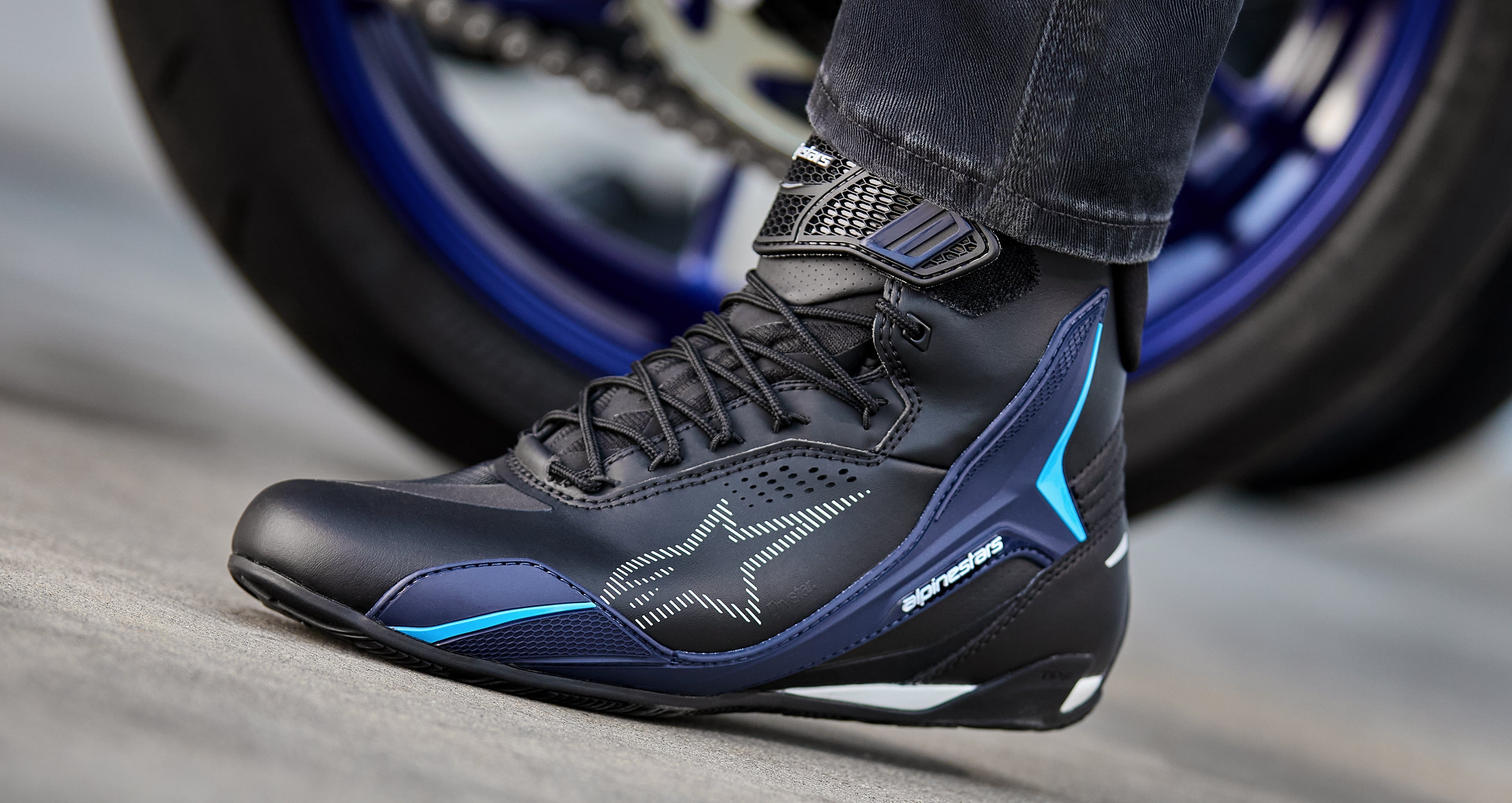 Faster-4 Drystar® - Schoenen Motorcycle | Alpinestars®